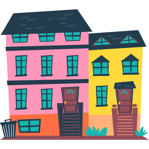Multiple Homes Icon