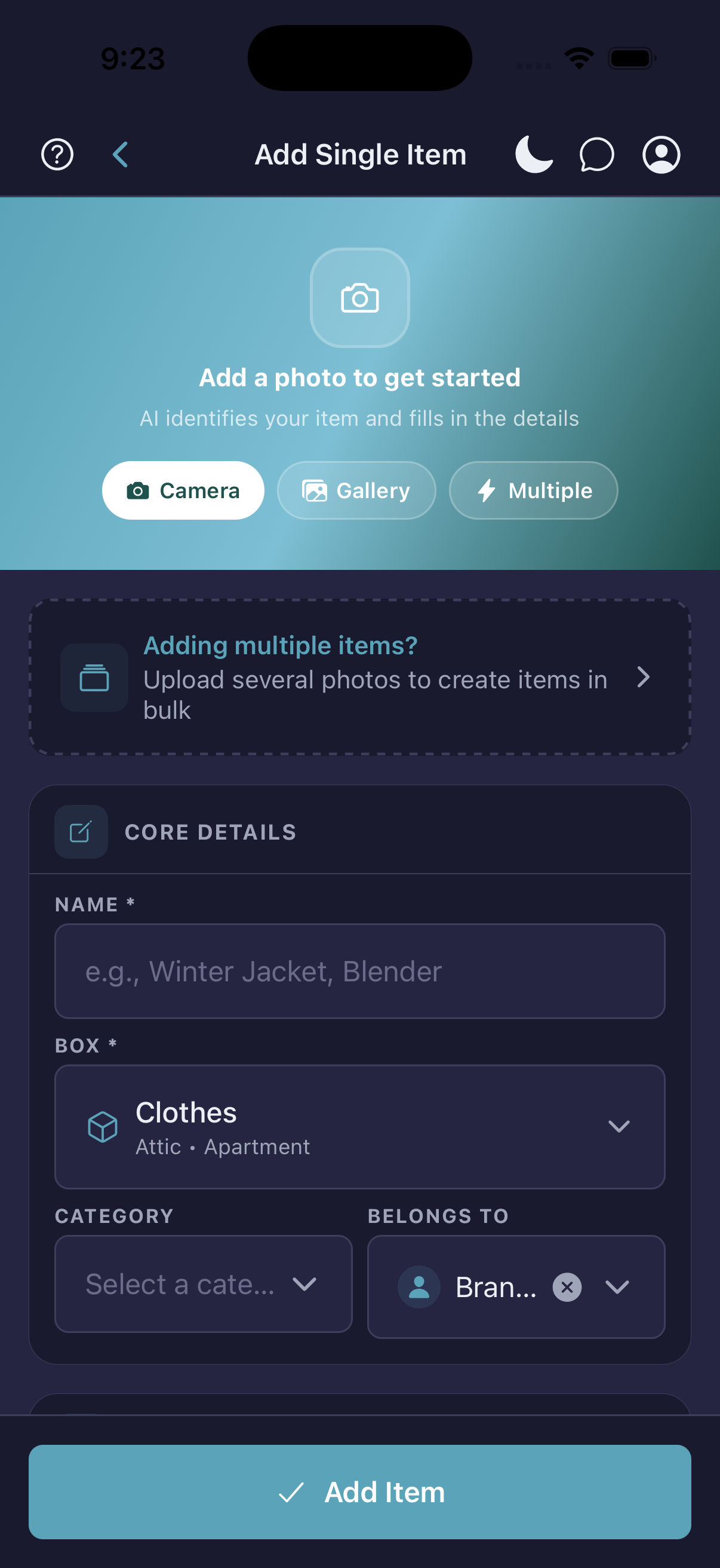 AI identification