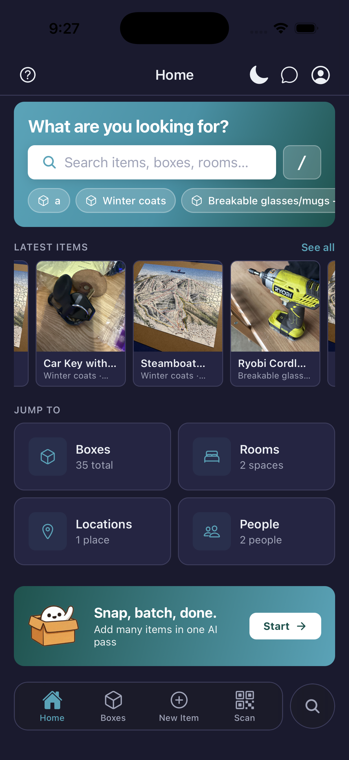 Cratify dashboard